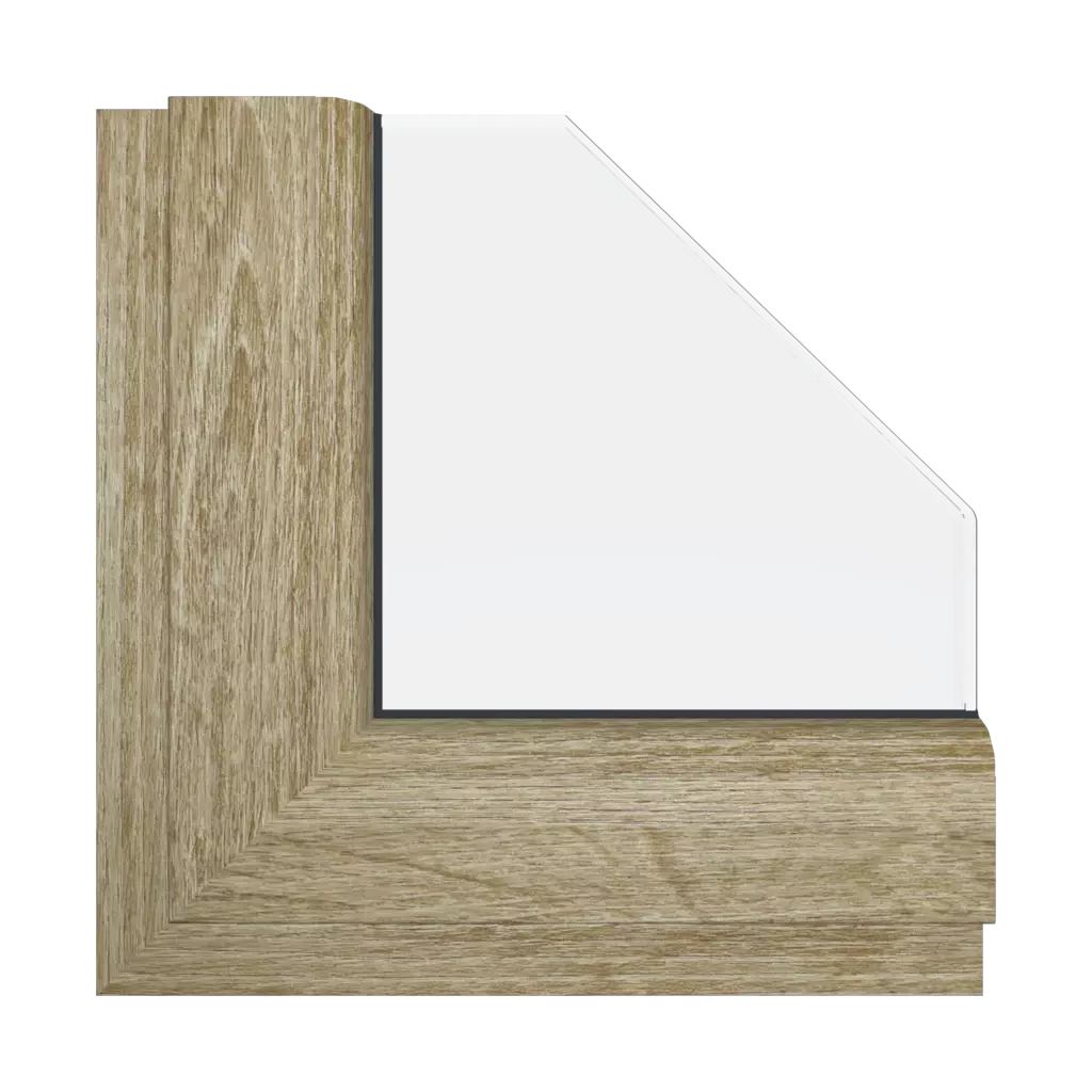 Woodec Oak 91 windows window-color salamander-colors woodec-oak-91 interior