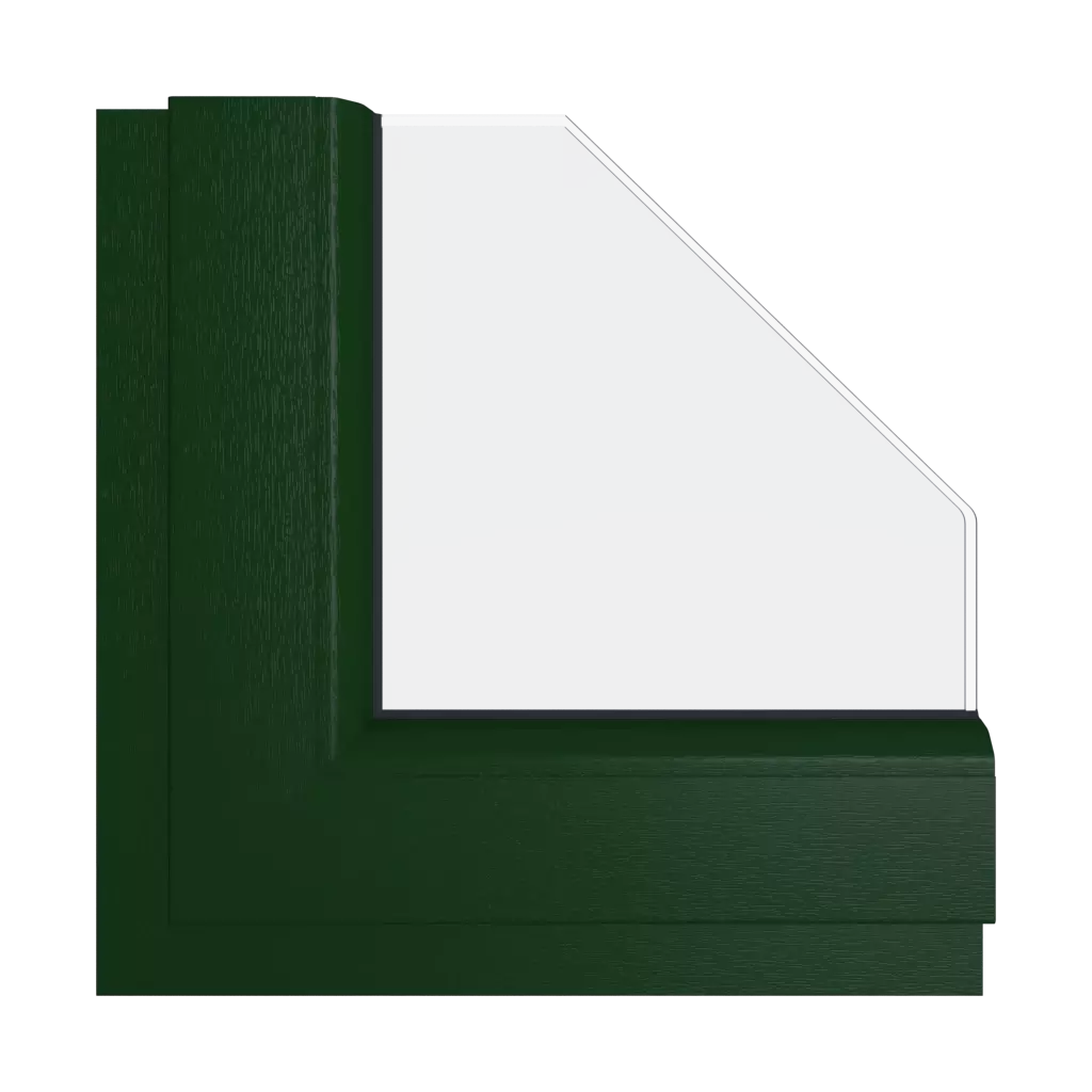 Dark green 03 windows window-color salamander-colors dark-green-03 interior