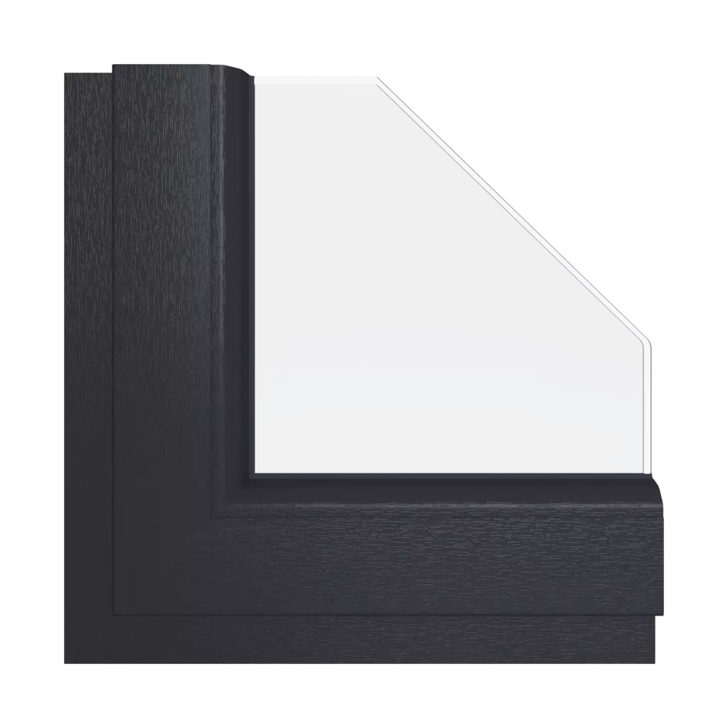 Coal gray 5003 windows window-color decco-colors coal-gray-5003 interior