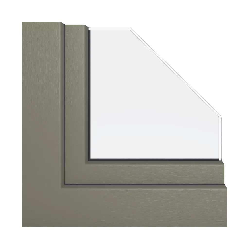 Cement gray windows window-color schuco-colors cement-gray  