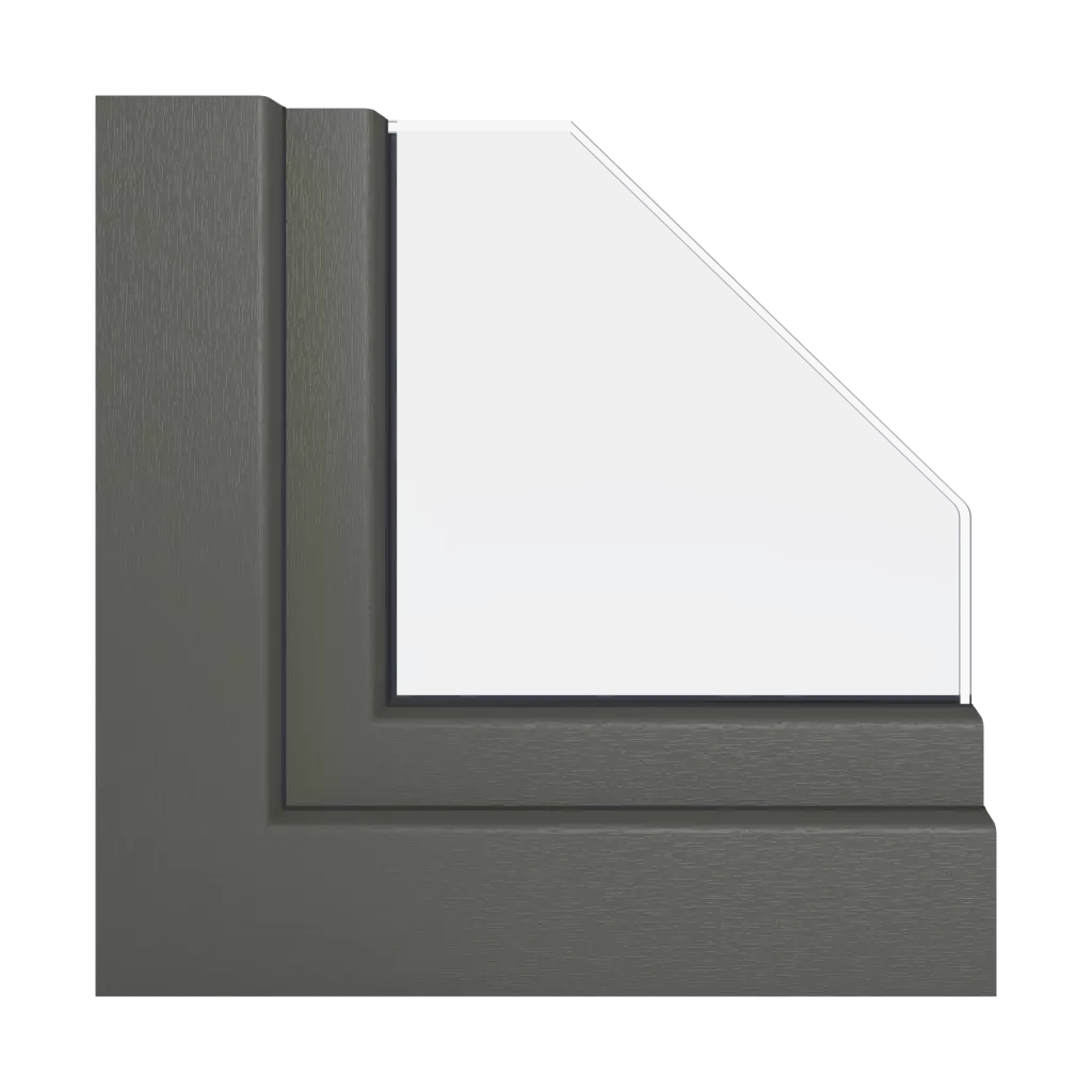 Quartz Gray windows window-profiles schuco livingslide