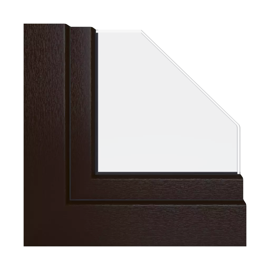 Brown chestnut windows window-profiles schuco livingslide