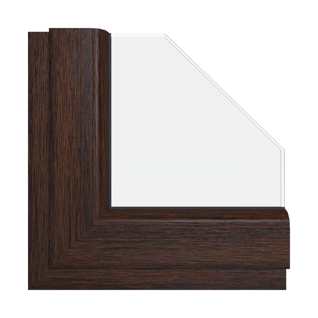 Swamp oak windows window-color schuco-colors swamp-oak interior