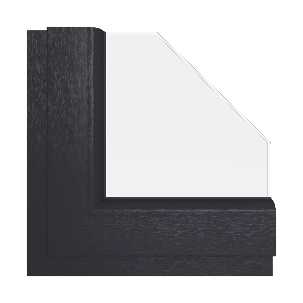Gray anthracite windows window-color schuco-colors gray-anthracite interior