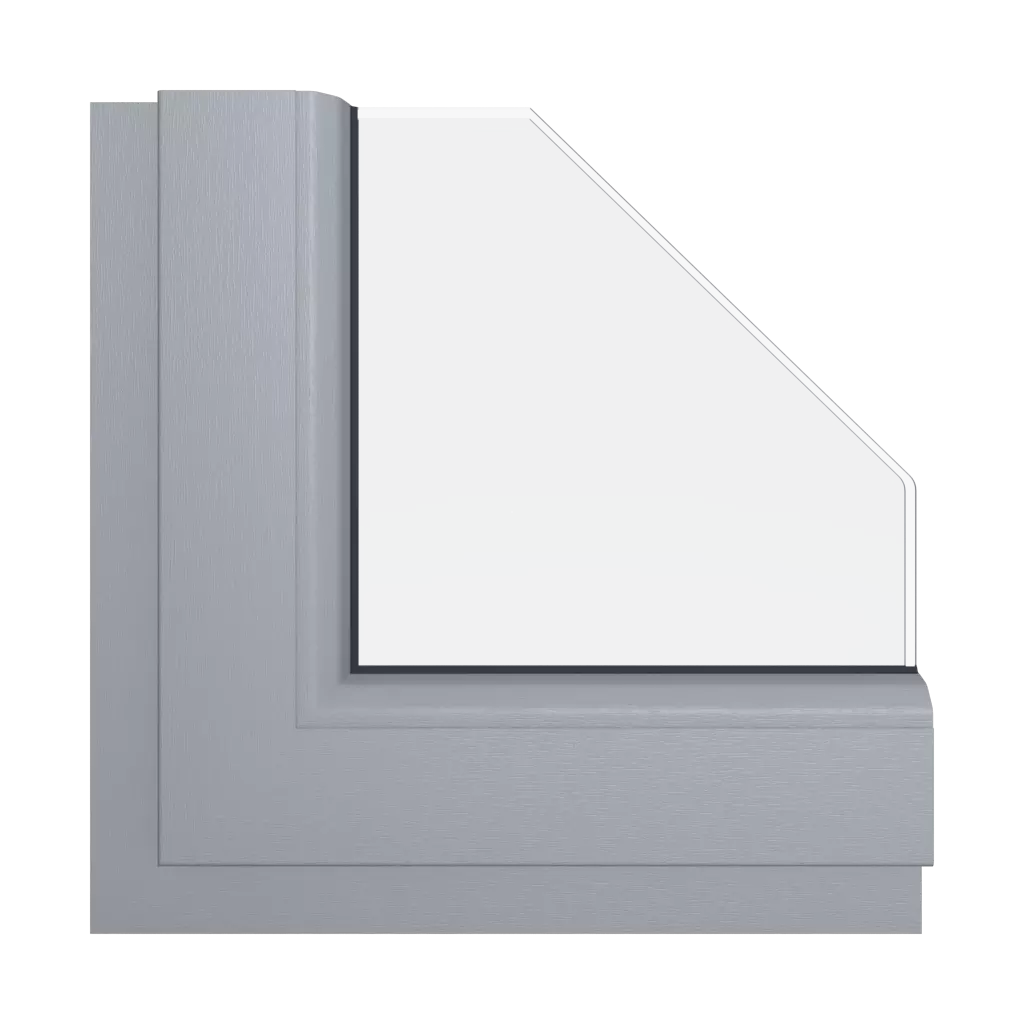 Signal gray windows window-color schuco-colors signal-gray interior