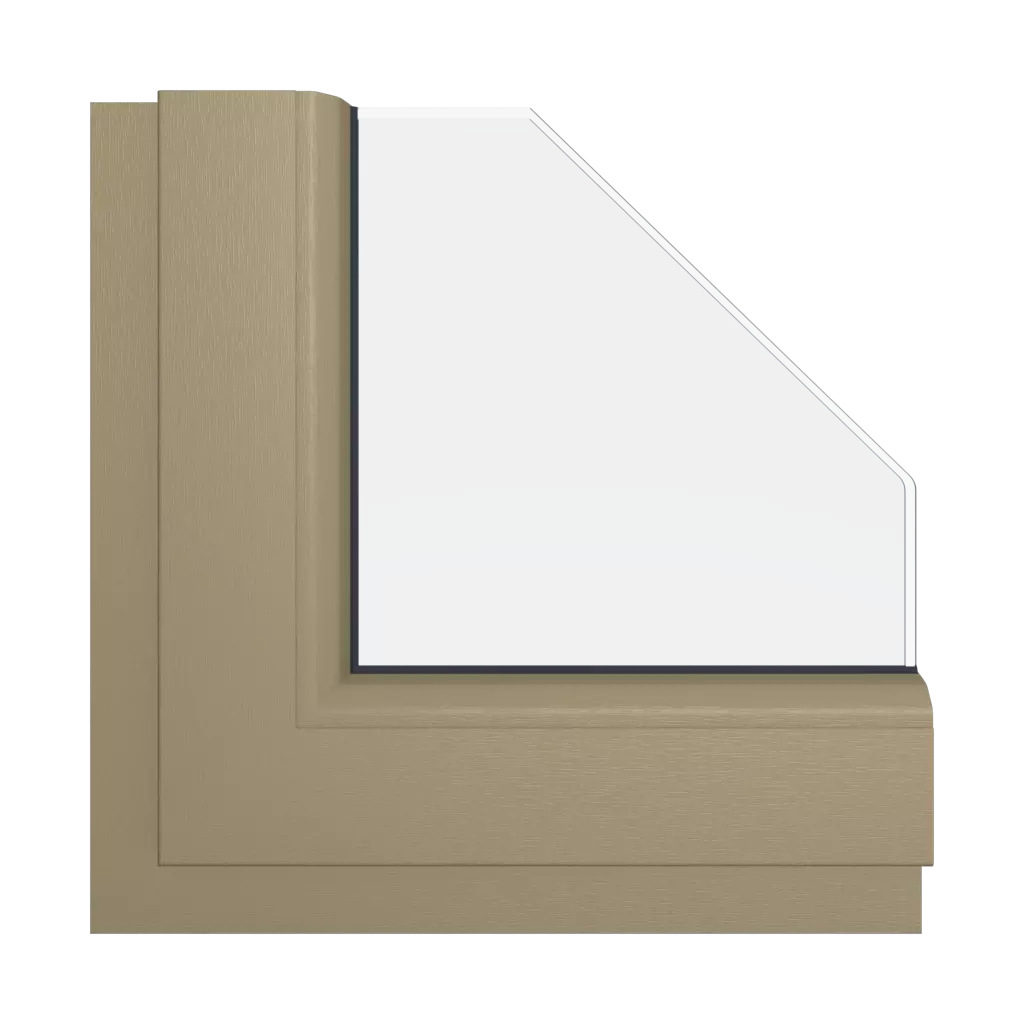Deerskin gray windows window-color schuco-colors deerskin-gray interior