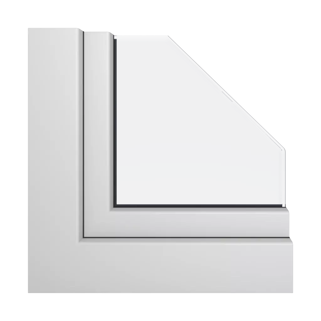 Signal gray smooth RAL 7004 windows window-profiles gealan smoovio