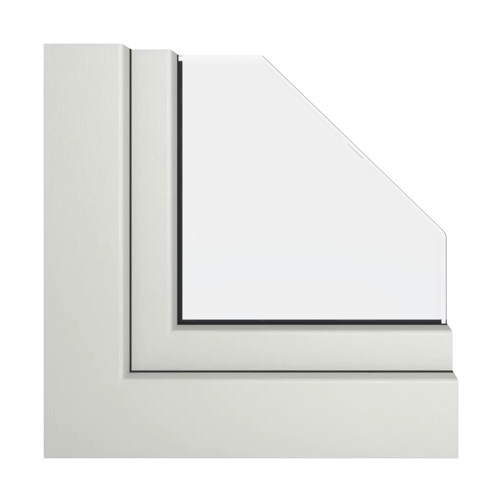 Light gray RAL 7035 windows window-profiles gealan smoovio