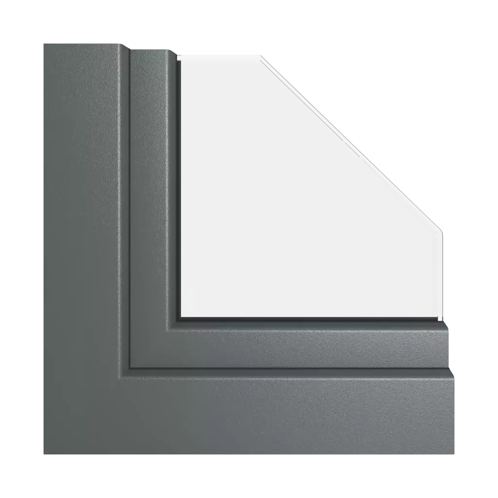 RAL 7016 matt anthracite windows window-profiles gealan smoovio