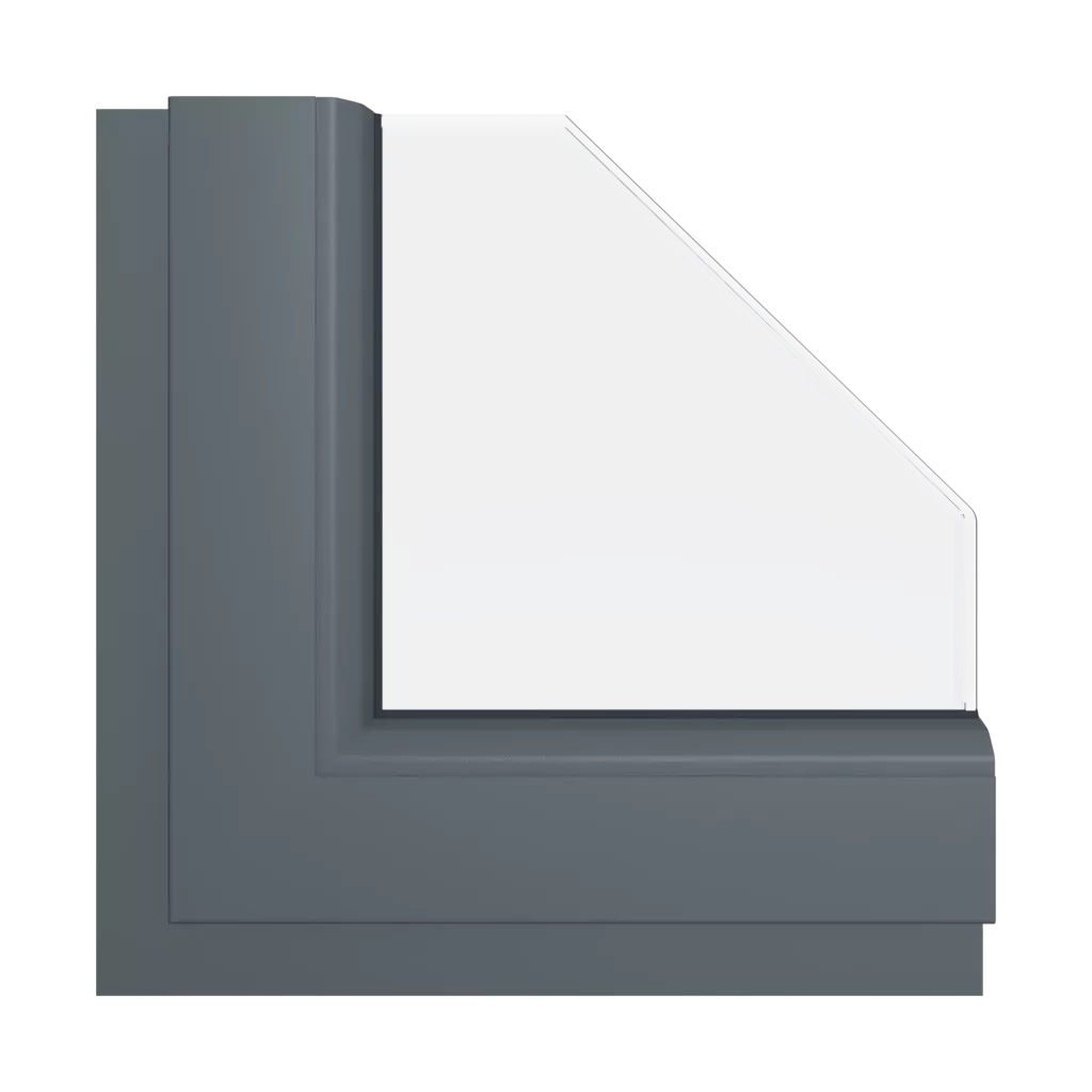 Smooth anthracite 2 windows window-color gealan-colors smooth-anthracite-2 interior
