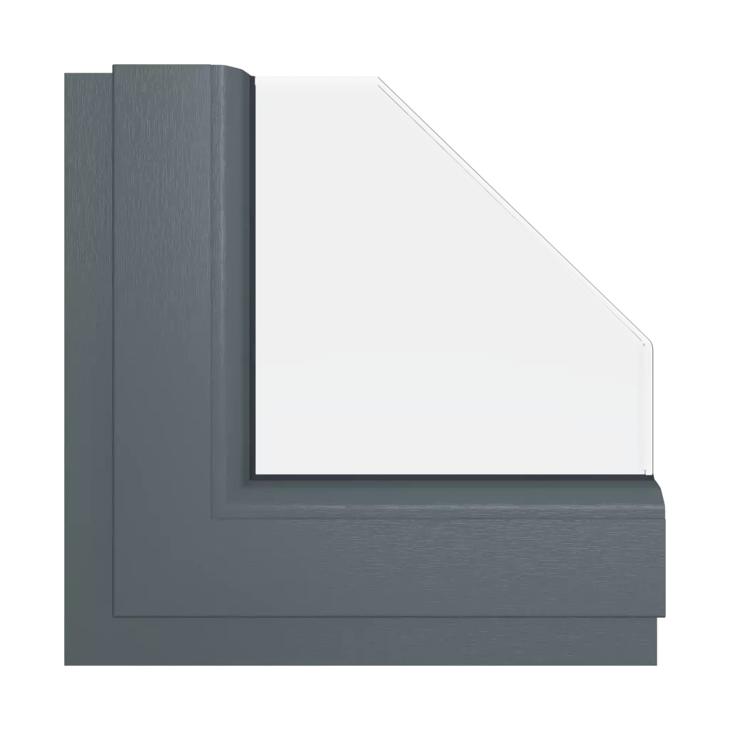Structural anthracite windows window-color gealan-colors structural-anthracite interior