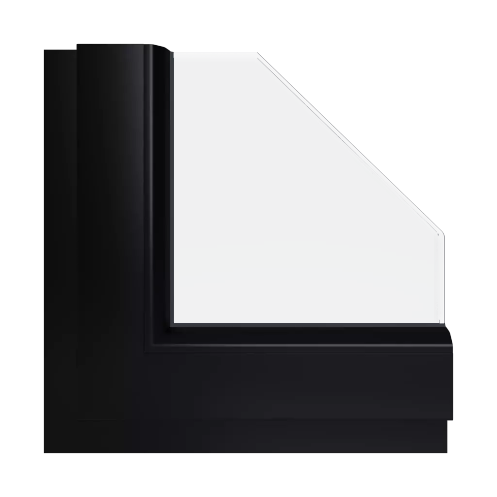 JetBlack RAL 9005 acrycolor ✨ windows window-color gealan-colors jetblack-ral-9005-acrycolor interior
