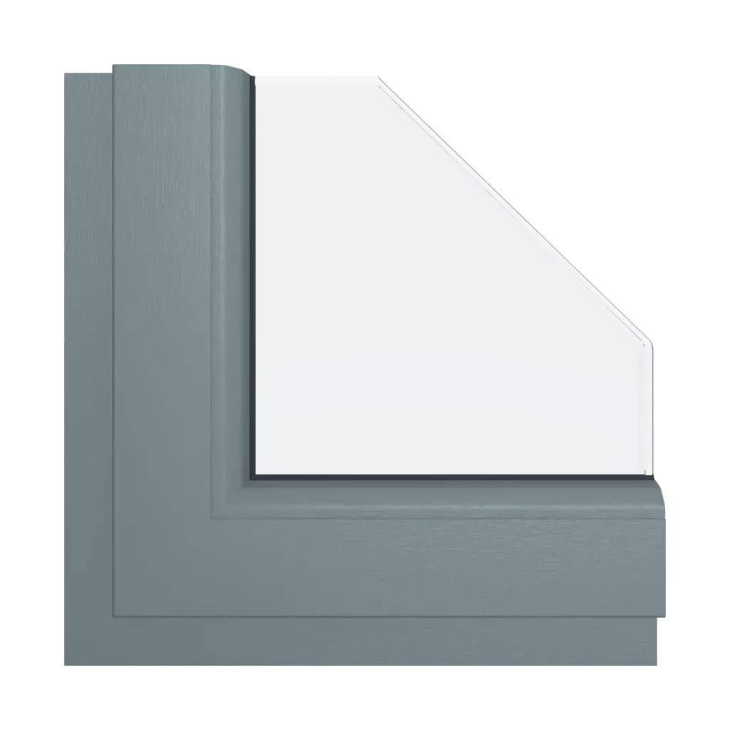Structural basalt gray windows window-color gealan-colors structural-basalt-gray interior