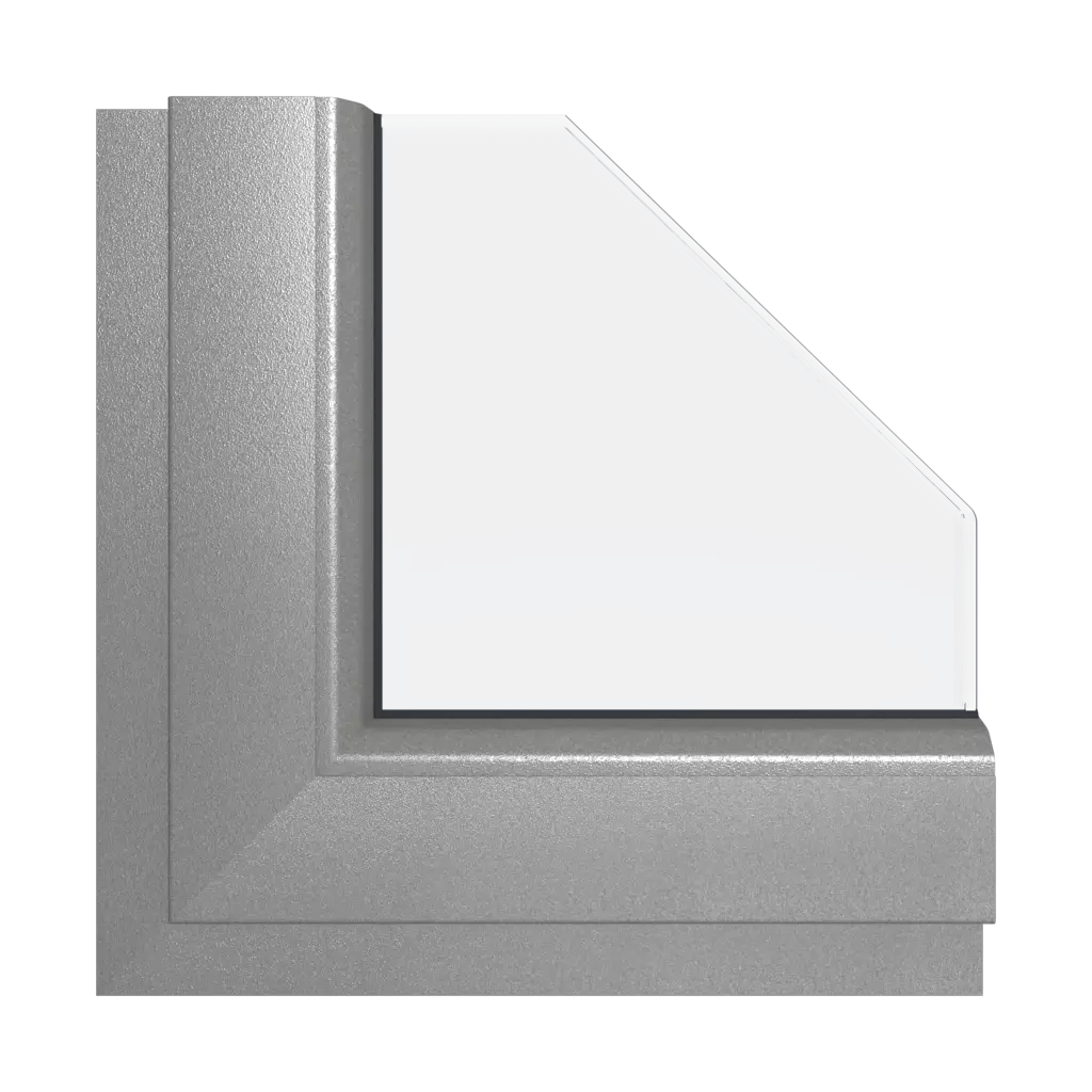 Silver similar to RAL 9007 acrycolor windows window-color gealan-colors silver-similar-to-ral-9007-acrycolor interior