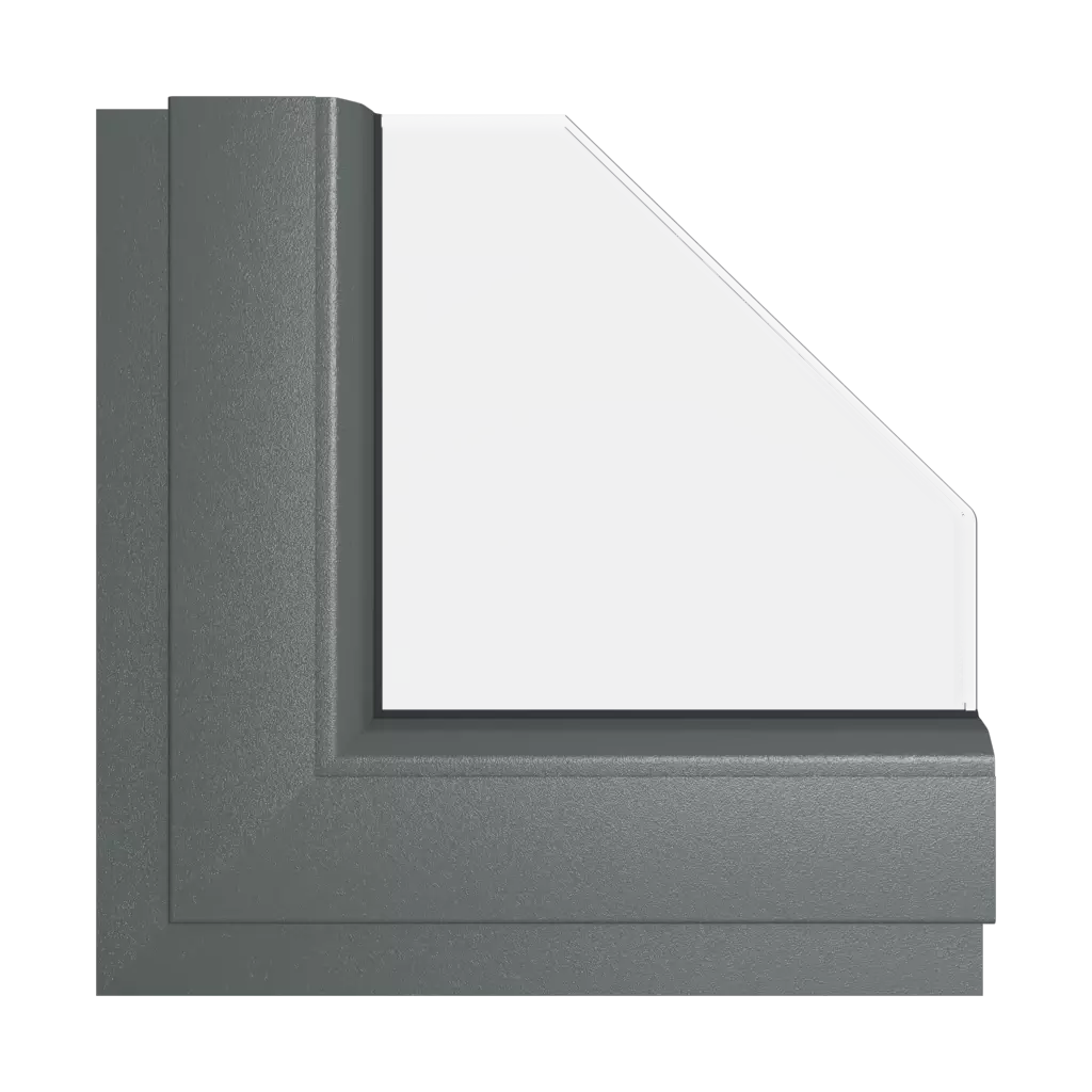 Profilé Plat Aluminium Anthracite RAL 7016 Mat 40x3 Mm - Longueur 2 Mètres, Thermolaqué, Pour Bricolage Et Meubles