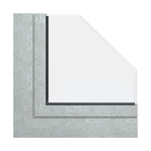 Bright concrete loft view ✨ 🆕 windows window-profiles aliplast genesis-75