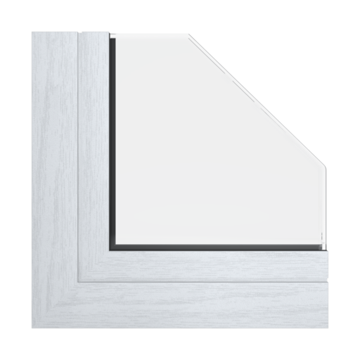 Bleached oak wood effect 🆕 windows window-profiles aliplast genesis-75