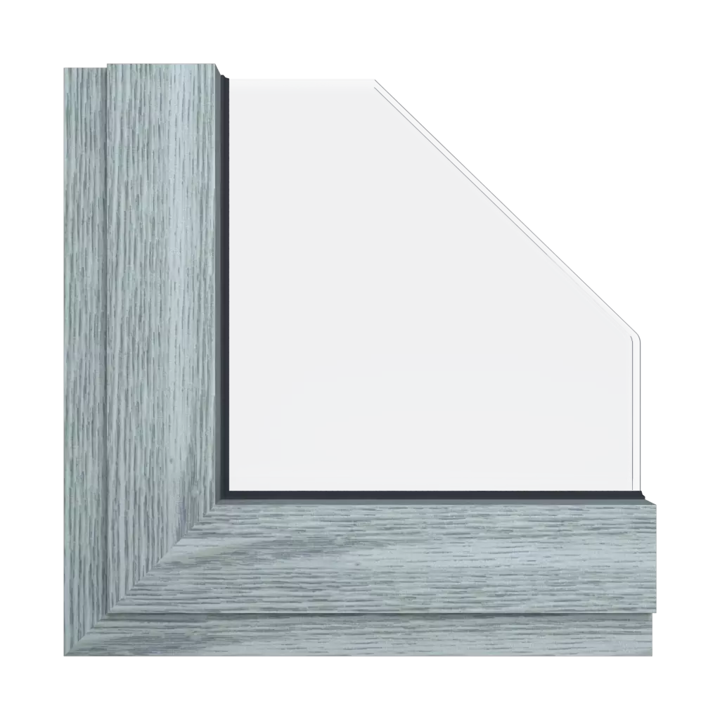 Gray oak wood effect 🆕 windows window-color aliplast-colors gray-oak-wood-effect interior