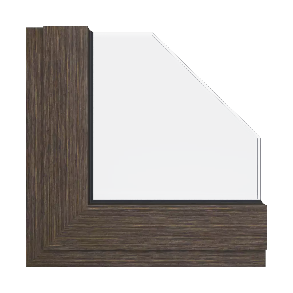 Wenge wood effect windows window-color aliplast-colors wenge-wood-effect interior