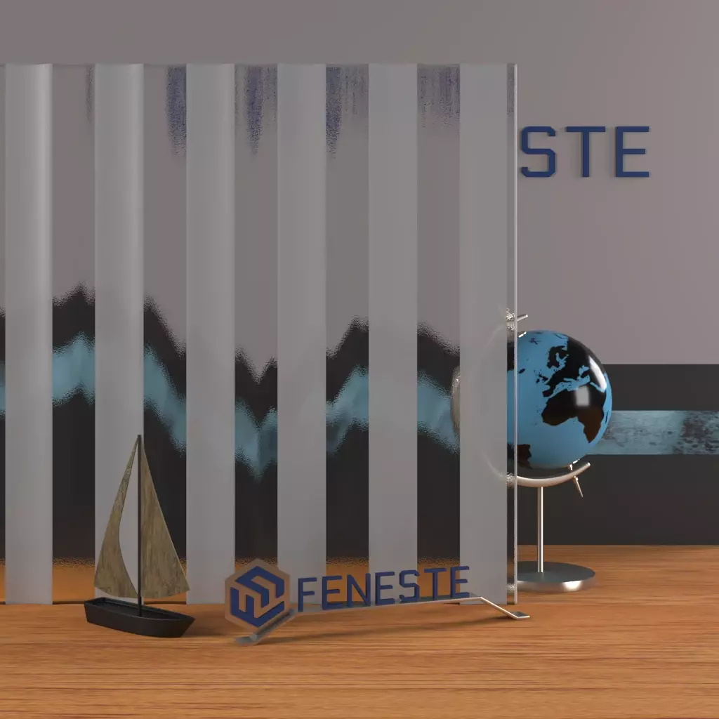 Flutes white matte windows glass glass-types ornamental flutes-white-matte