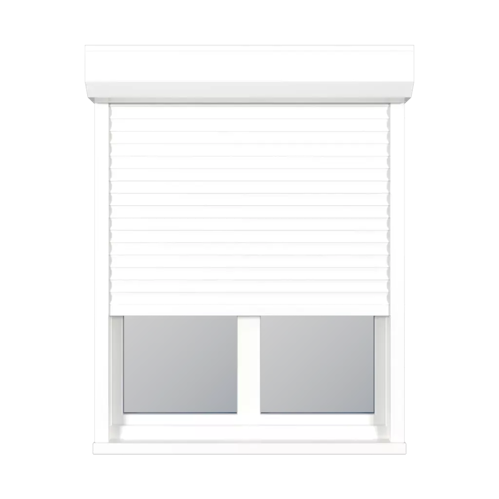 Ultra white windows window-accessories roller-blinds aluprof