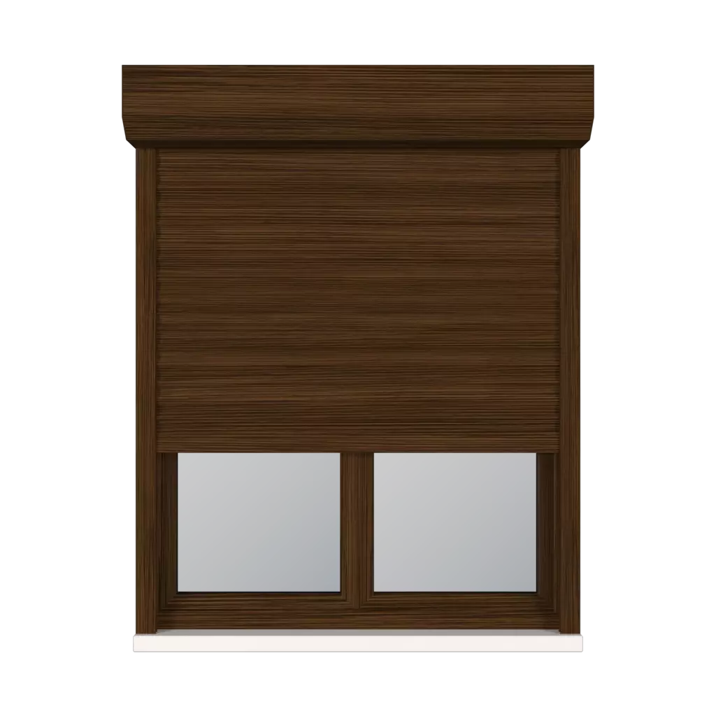 Wenge windows window-accessories roller-blinds aluprof