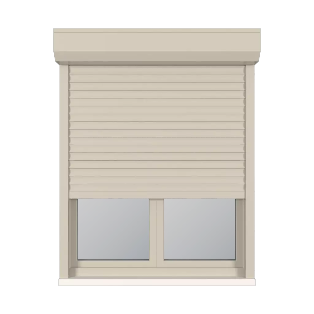 Beige windows window-accessories roller-blinds aluprof