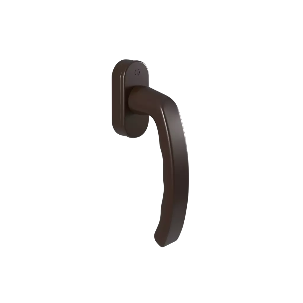 Standard Luxembourg brown handle windows window-accessories handles luxembourg standard 