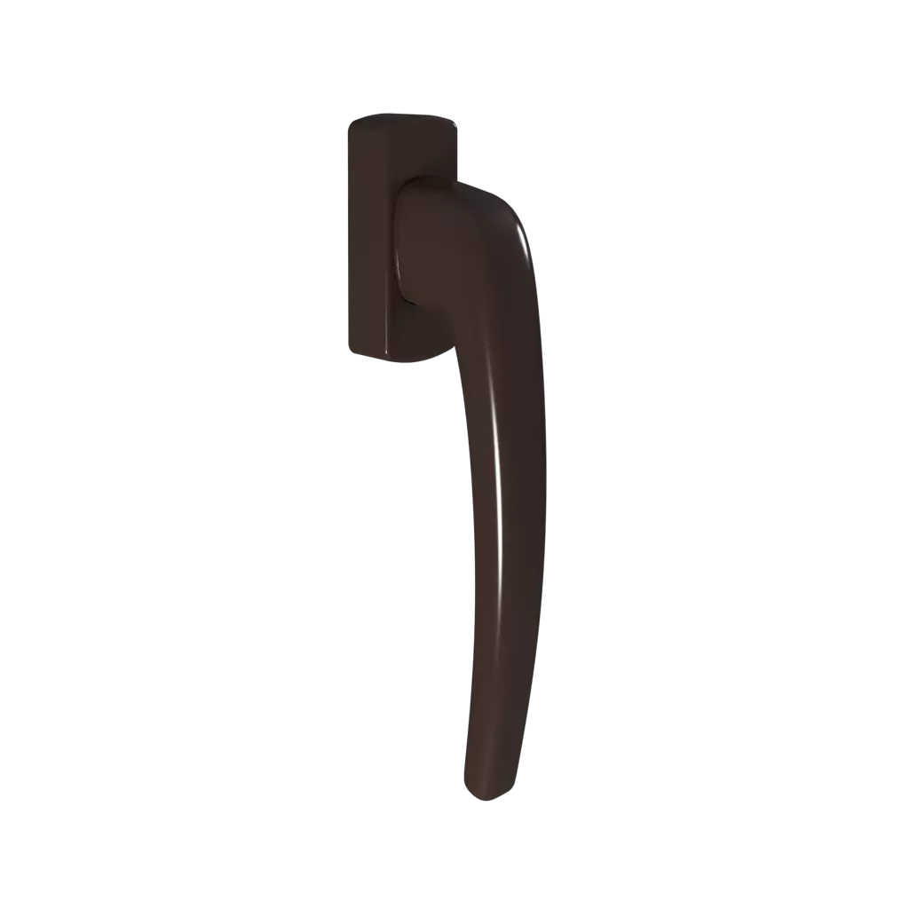 Brown SKI slider handle windows window-accessories handles ski-suwanka brown-ski-slider-handle 