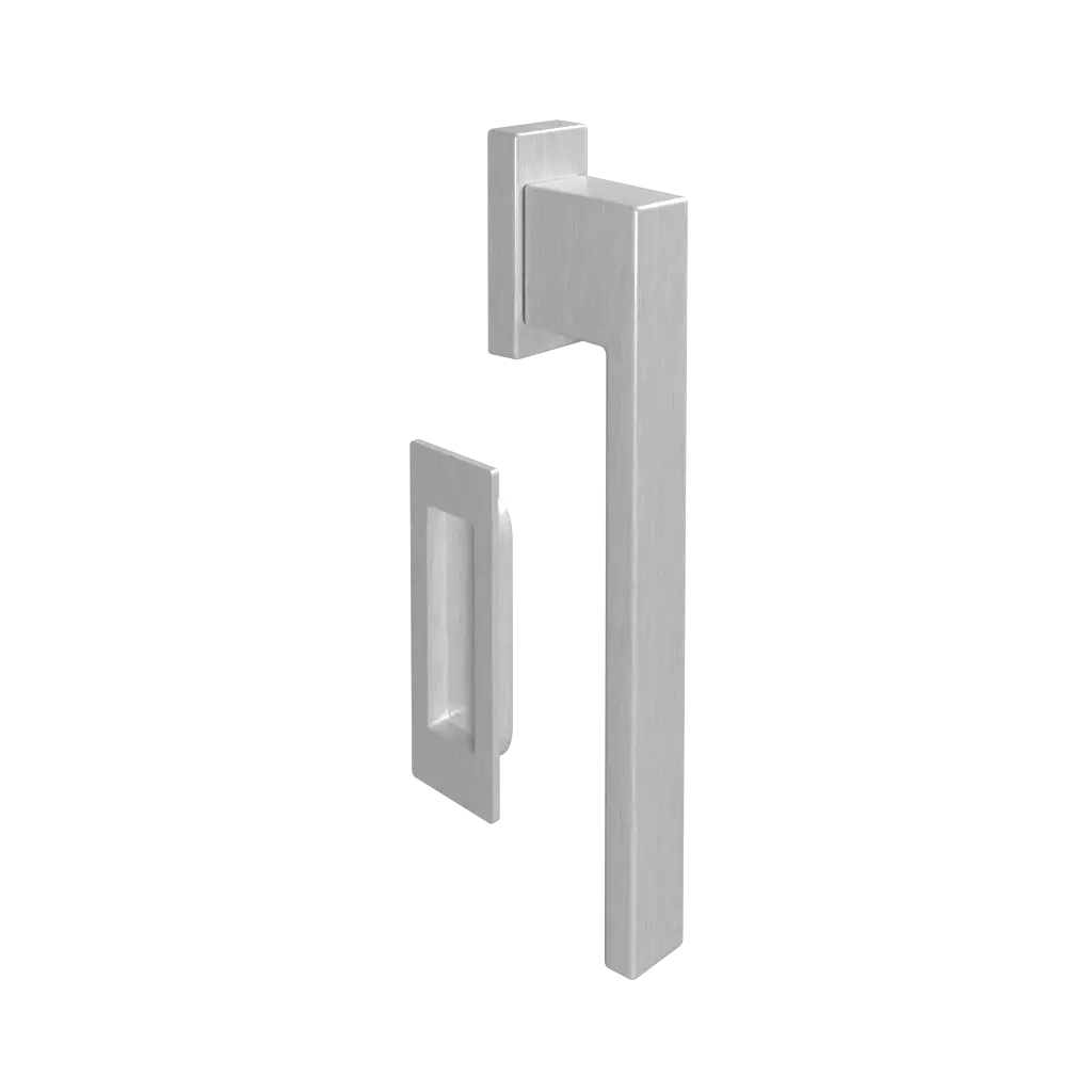 Brushed silver Smart Slide Dublin door handle windows window-accessories handles smart-slide-dublin  