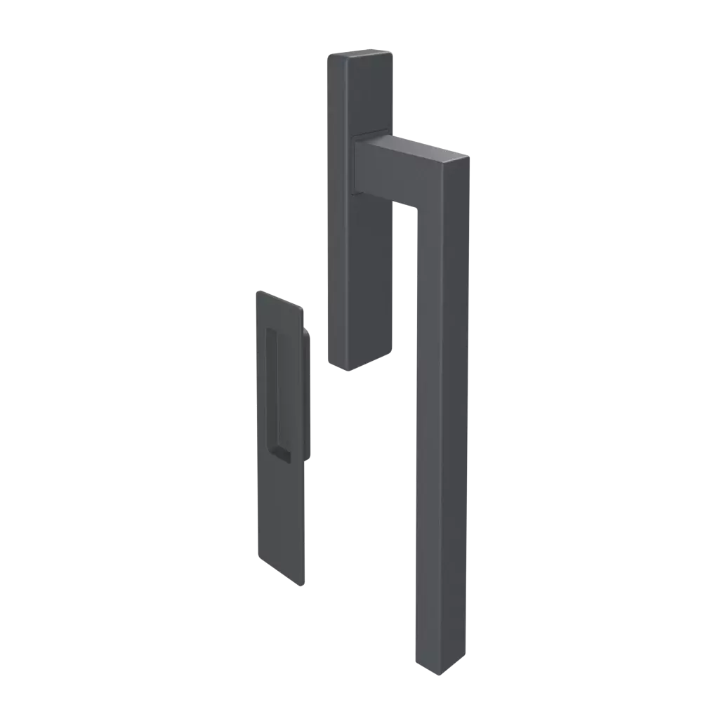 Handle HS Dublin anthracite windows window-accessories handles hs-dublin handle-hs-dublin-anthracite 