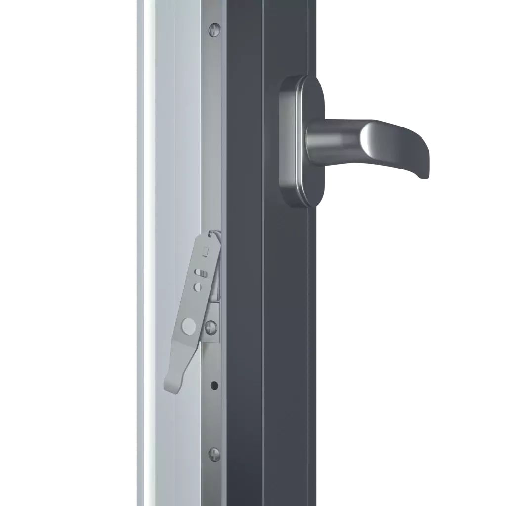 Blockade of incorrect position of the handle products upvc-windows    