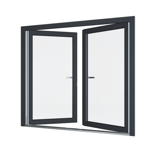 Low threshold windows window-profiles aliplast genesis-75