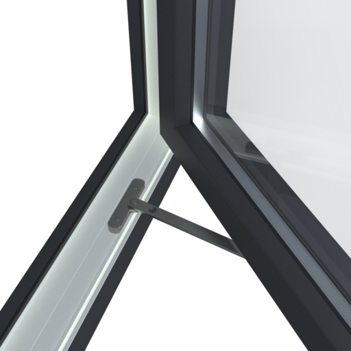 Brake in the handle windows window-accessories fitting-accessories tilt-limiter 