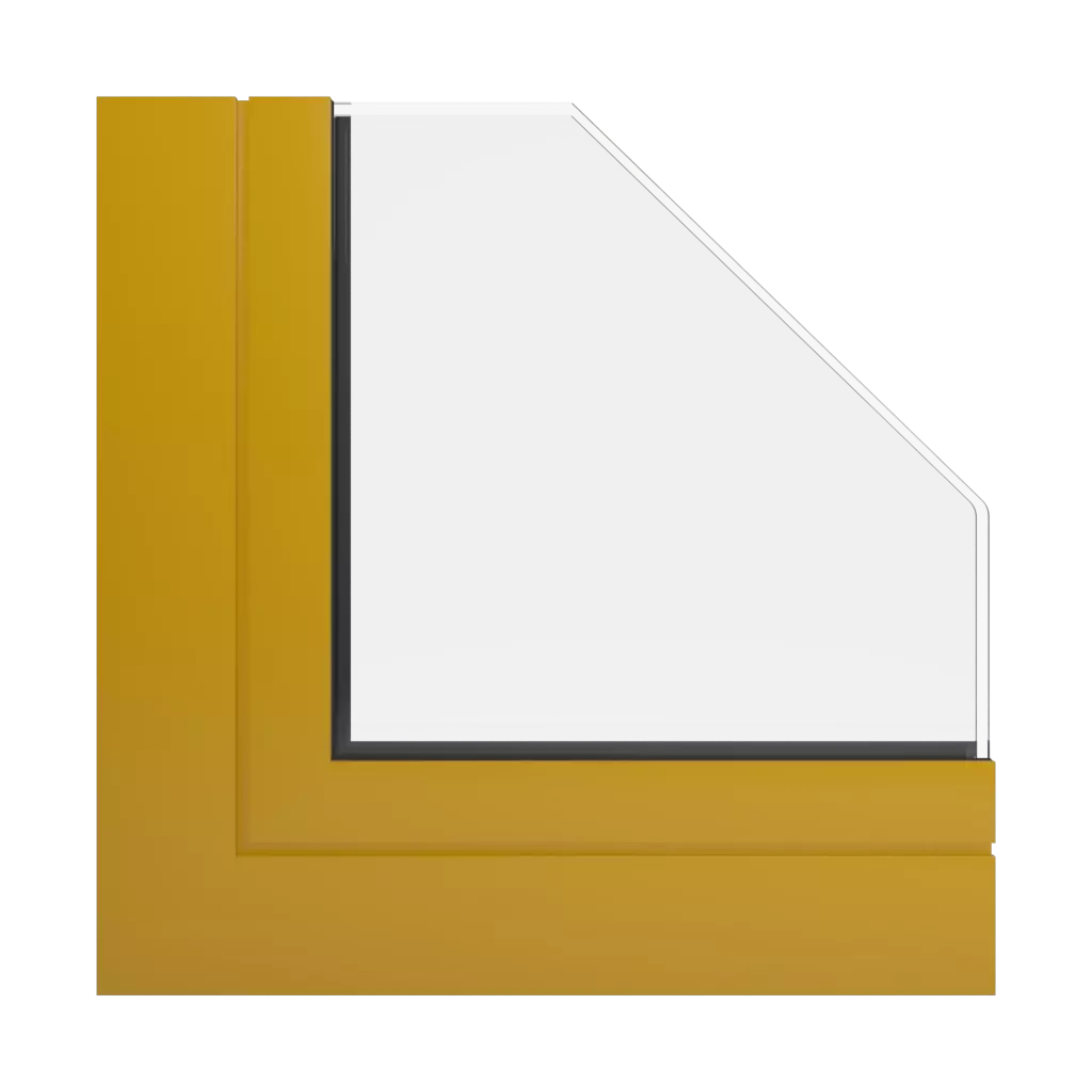 RAL 1005 Honey yellow windows window-color aluminum-ral ral-1005-honey-yellow