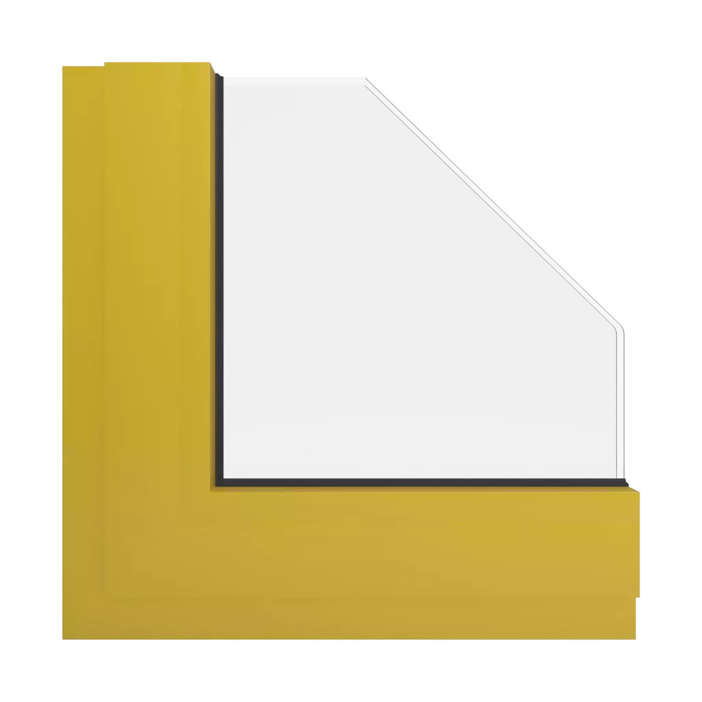 RAL 1012 Lemon yellow windows window-color aluminum-ral ral-1012-lemon-yellow interior