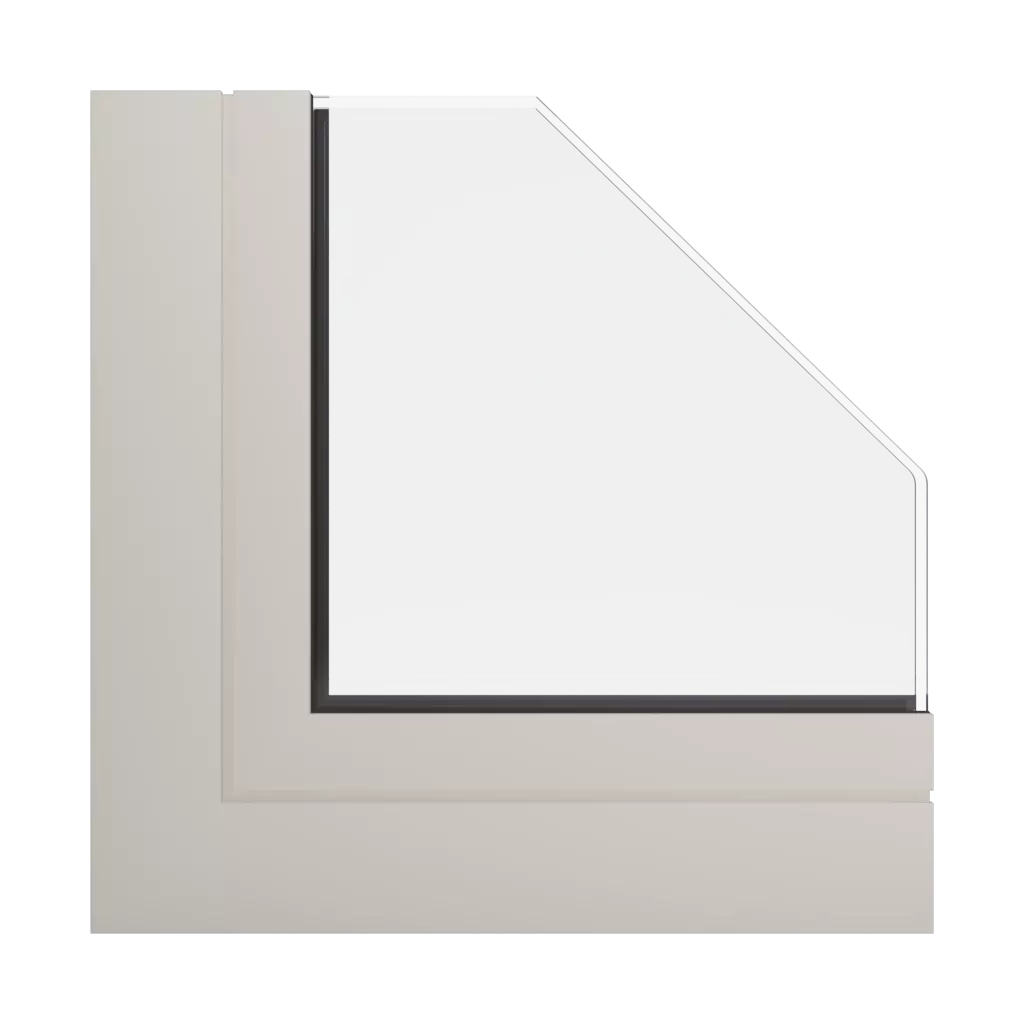 RAL 1013 Oyster white windows window-profiles aliplast imperial-and