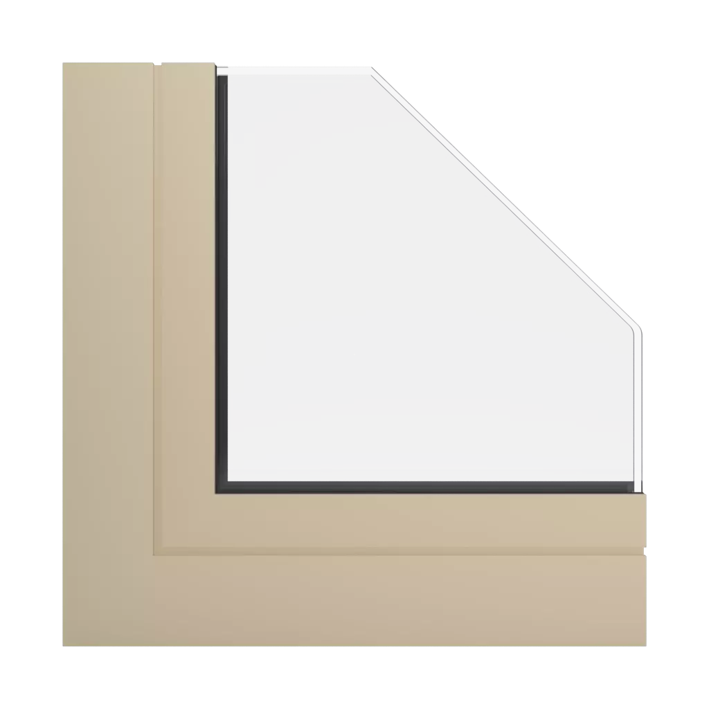 RAL 1014 Ivory windows window-profiles aluprof mb-harmony-office