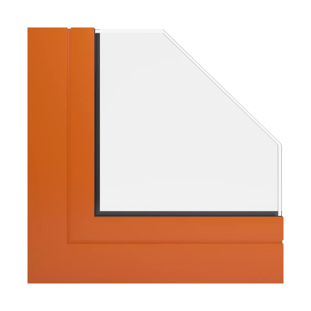 RAL 2004 Pure orange windows window-color kommerling-colors   