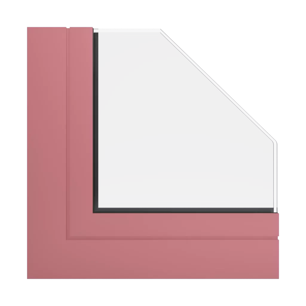 RAL 3014 Antique pink windows window-profiles aluprof mb-60e-ei