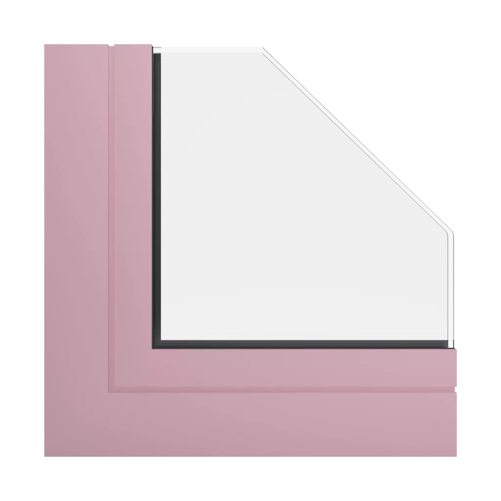 RAL 3015 Light pink windows window-profiles aliplast max-light-design