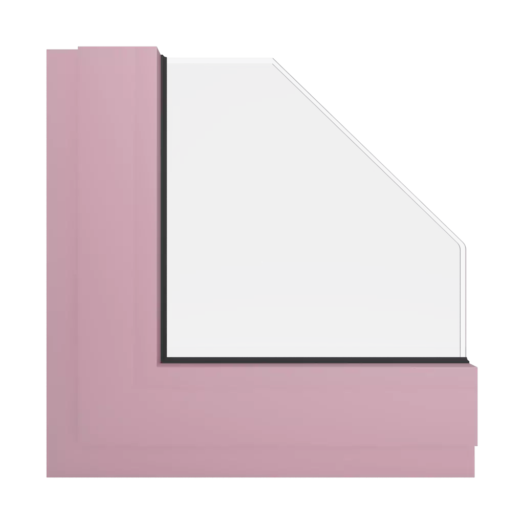 RAL 3015 Light pink windows window-color aluminum-ral ral-3015-light-pink interior