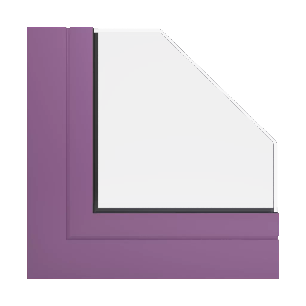 RAL 4001 Red lilac windows window-profiles aliplast max-light-design