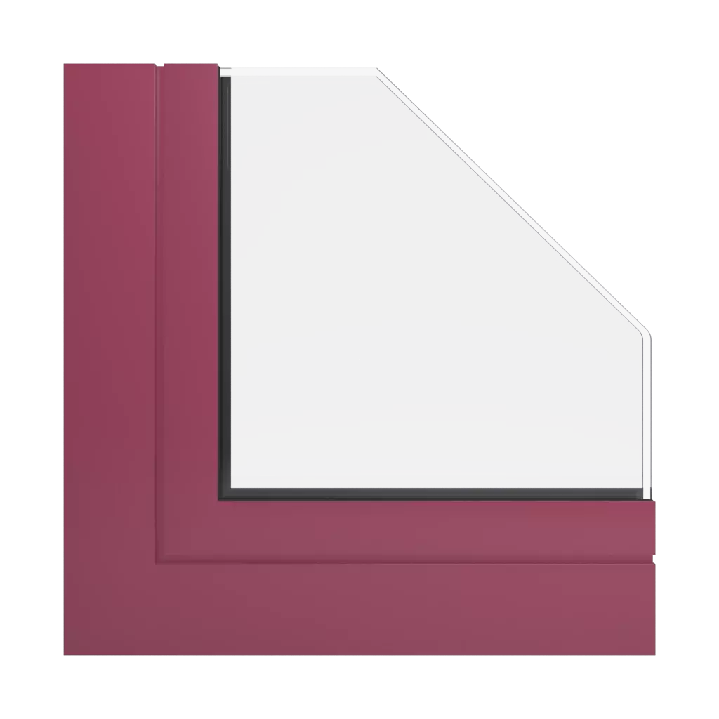 RAL 4002 Red violet windows window-profiles aluprof mb-harmony-office