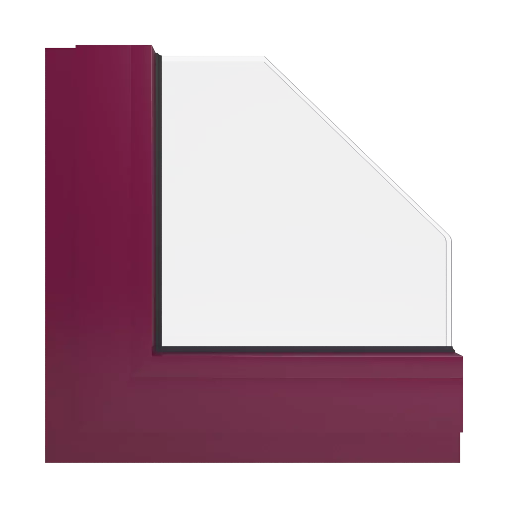 RAL 4004 Claret violet windows window-color aluminum-ral ral-4004-claret-violet interior