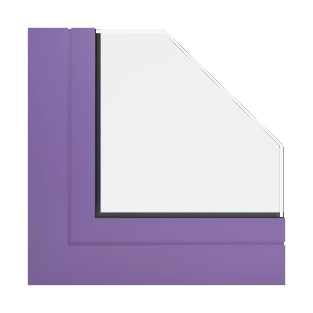 RAL 4005 Blue lilac windows window-profiles aliplast max-light-design