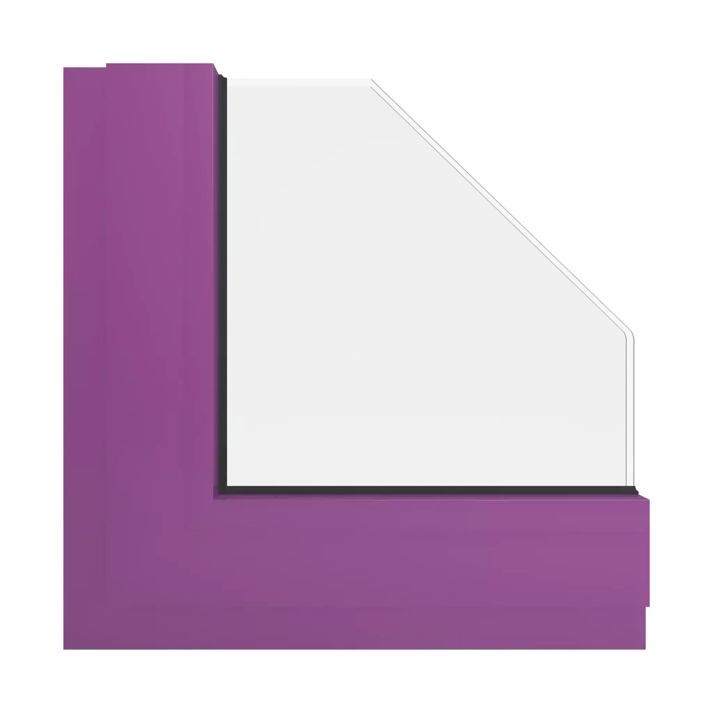 RAL 4008 Signal violet windows window-color aluminum-ral ral-4008-signal-violet interior