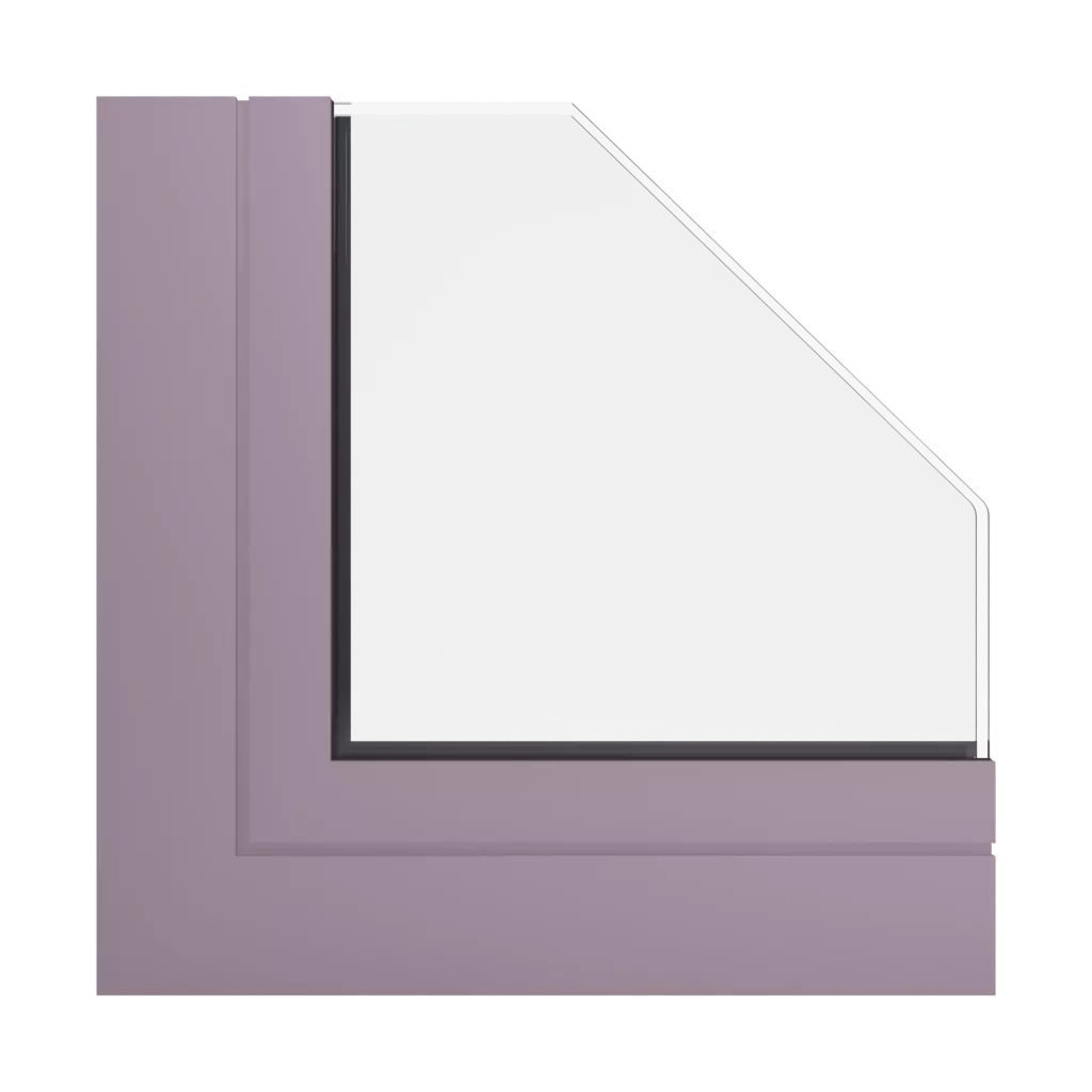 RAL 4009 Pastel violet windows window-color aluprof-colors 