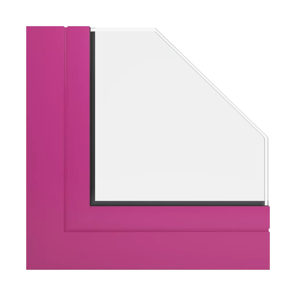 RAL 4010 Telemagenta windows window-profiles aliplast max-light-design