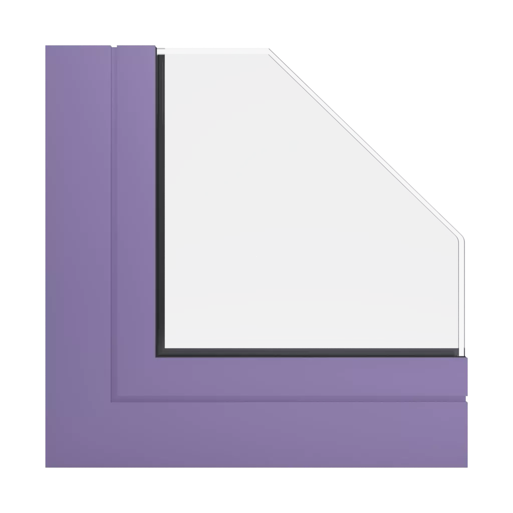 RAL 4011 Pearl violet windows window-color aluminum-ral ral-4011-pearl-violet